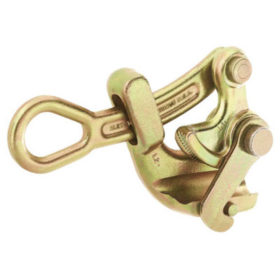 Klein Tools 1604-20L Haven Grips, Knurled Eccentric Jaw, 5,000 lb Cap, 1/2 in Cable Size, Swing Latch