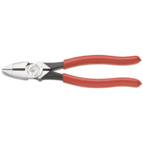 Klein Tools HD213-9NE NE-Type Side Cutter Pliers, 9 1/4 in Length, 23/32 in Cut, Plastic-Dipped Handle