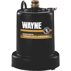 Wayne Home Equipment 56517-TSC130 1/4 H.P. Submersible Utility Pump