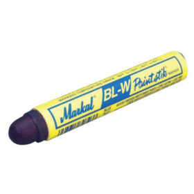 Markal 80735 Paintstik BL-W Markers, 11/16 in dia, 4 3/4 in, Blue