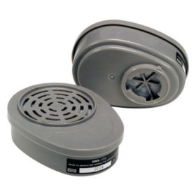 MSA 815355 AdvantageÂ® Respirator Cartridges, GMA, N95, R95, Black