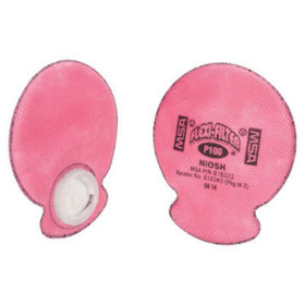 MSA 818343 Flexi-Filter Pads for Advantage Respirators, Nuisance Organic Vapor/Ozone, 2/PK