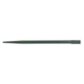 Mayhew 75004 Line-Up Pry Bar, 30", 7/8", Offset Chisel/Straight Tapered Point, Black Oxide