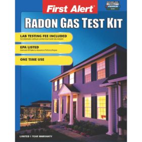 First Alert Outside Lab Radon Test Kit (RD1)