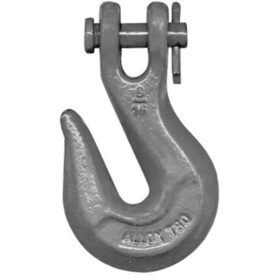 Columbus McKinnon M806A Grade 80 Clevis Grab Hooks, 3/8 in, 7,100 lb, Orange