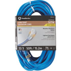 Coleman Cable ColdFlex 12/3 Extension Cord (2568SW0006)