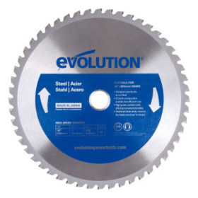 Evolution 10BLADEST TCT Metal-Cutting Blades, 10 in, 1 in Arbor, 5,200 rpm, 52 Teeth