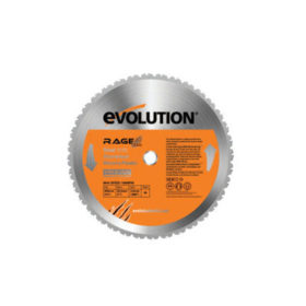 Evolution RAGE355BLADE TCT Rage2 Replacement Blade, 14 in, 1 in Arbor, 1,400 rpm, 36 Teeth