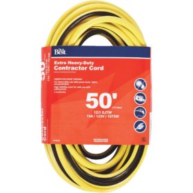 Master Electrician 50 Ft. 12/3 Extra Heavy-Duty Contractor Extension Cord (74050ME)