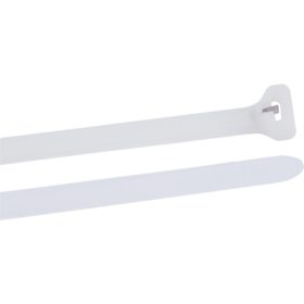 Gardner Bender Precision Lock 7 In. Natural Color Nylon Metal Pawl Cable Tie (20-Pack) (46-308MP)