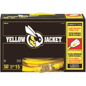 Yellow Jacket 50 Ft. 10/3 Contractor Grade Extension Cord (2805)
