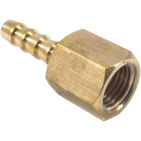 Forney Industries 75362 Brass Barb-Type Hose End