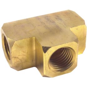 Forney Industries 75363 Brass Female Air Hose Tee