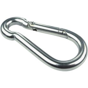 Seachoice 1/4 In. 240 Lb. Polished Stainless Steel Safety Spring Hook All Purpose Snap (36851)