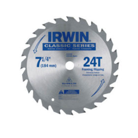 Stanley 25130 Carbide-Tipped Circular Saw Blades, 7 1/4 in, 24 Teeth