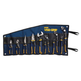 Stanley 2078712 8-pc GrooveLock Pliers Sets, Groovelock;Linesman;Long Nose;Diagonal;SlipJoint