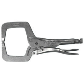 Stanley 6R Locking C-Clamps with Regular Tips, Vise Grip, 1 1/2 in Throat Depth