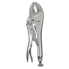 Stanley 7WR-3 Locking Pliers, Curved Jaw Opens to 1 5/8 in, 7 in Long