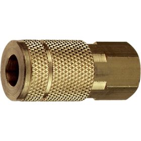 Tru-Flate Series Push-to-Connect 1/4 In. FNPT Coupler (13-135)