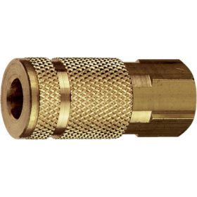 Tru-Flate ARO Series Push-to-Connect 1/4 In. FNPT Coupler (13-335)