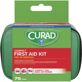 Curad Compact First Aid Kit (75-Piece) (CURFAK200RB)