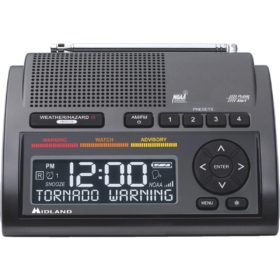 Midland Weather Alert Radio Clock (WR400)