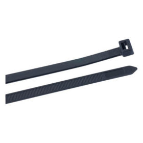 Gardner Bender 46-424UVB Heavy-Duty Cable Ties w/DbleLock, 175 lb Tensile Strength, 24", UV Black, 50/Bag