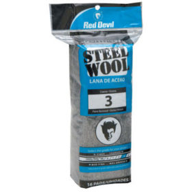 Red Devil Steel Wool, Course, #3 (630-0316)