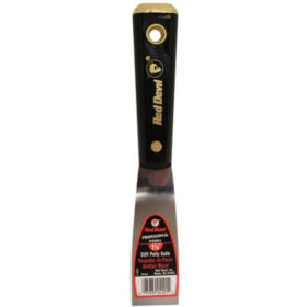 Red Devil 4201 4200 Professional Series Putty Knives, 1 1/4 in Wide, Stiff Blade