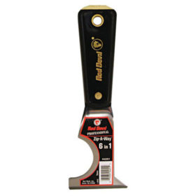 Red Devil 4251 Painter's 6-in-1 Tool,  Wide, Stiff Blade
