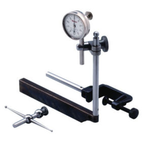 L.S. Starrett 50697 196 Series Universal Back-Plunger Dial Test Indicators, 0-100, Adptr/Attach/Case