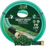 Best Garden 5/8 In. Dia. x 75 Ft. L. Heavy-Duty Soft & Supple Garden Hose (CDBSS58075)