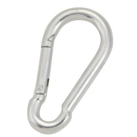 Campbell 5/16 In. 130 Lb. Load Capacity Zinc-Plated Steel Safety Spring Look All Purpose Snap (T7645016)