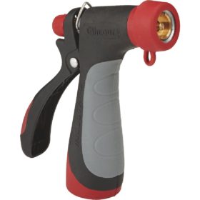 Gilmour Pro Metal 160 Degree Hot Water Pistol Nozzle, Red & Black (1065670)