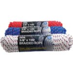 Do it Best 3/8 In. x 100 Ft. Assorted Colors Diamond Braided Polypropylene Packaged Rope (703153)