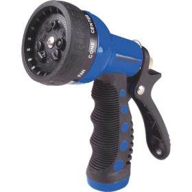 Dramm Heavy-Duty Metal 9-Pattern Nozzle, Blue (60-22705)