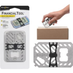 Nite Ize FMT2-11-R7 Financial Tool 7-In-1 Multi-Tool