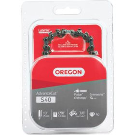 Oregon AdvanceCut S40 10 In. Chainsaw Chain (S40)