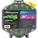 Shakespeare Ballistic Twist 0.155 In. x 90 Ft. Trimmer Line with Cutter (17469)