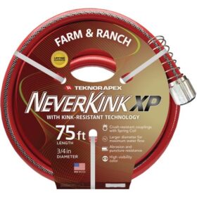 Teknor Apex NeverKink XP 3/4 In. x 75 Ft. Farm & Ranch Hose (9846-75)