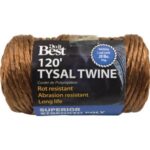 Do it Best 5/64 In. x 120 Ft. Brown Polypropylene Tysal Twine (707058)
