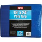 Do it Best Blue Woven 18 Ft. x 24 Ft. Medium Duty Poly Tarp (709115)