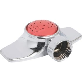 Best Garden Metal 15 Ft. x 30 Ft. Spot Stationary Sprinkler, Metallic & Pink (59045)