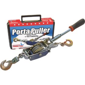 American Power Pull 1/2-Ton to 1-Ton 10 Ft. Cable Puller With Case (EZ2000)