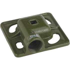 Best Garden Metal 30 Ft. Dia. Square Stationary Sprinkler, Green (59056)