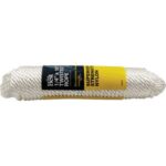 Do it Best 1/4 In. x 50 Ft. White Twisted Nylon Packaged Rope (729019)