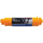 Do it Best 1/2 In. x 50 Ft. Yellow Twisted Polypropylene Packaged Rope (729616)