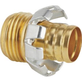 Best Garden 3/4 In. Male Brass Hose Coupling Mender (GB-006)
