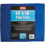 Do it Best Blue Woven 14 Ft. x 18 Ft. Medium Duty Poly Tarp (736201)