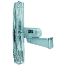 TPI Corp. ACU30-W Unassembled Circulators, Stationary, Wall Mount, 30 in, 1/4 hp, 2-Speed, Gray